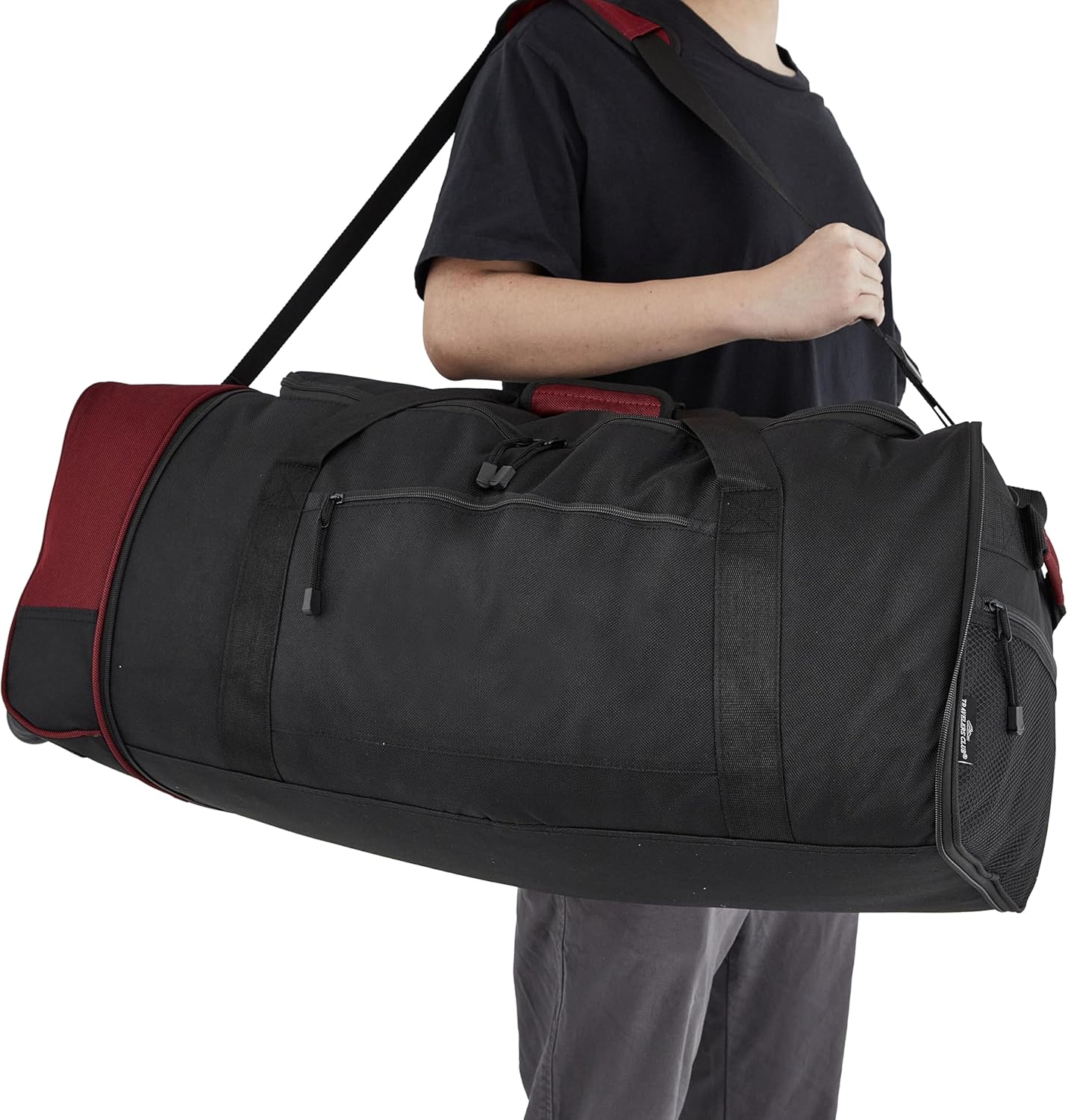 32-inch Collapsible Expandble Travel Rolling Duffel Bag - Image 6